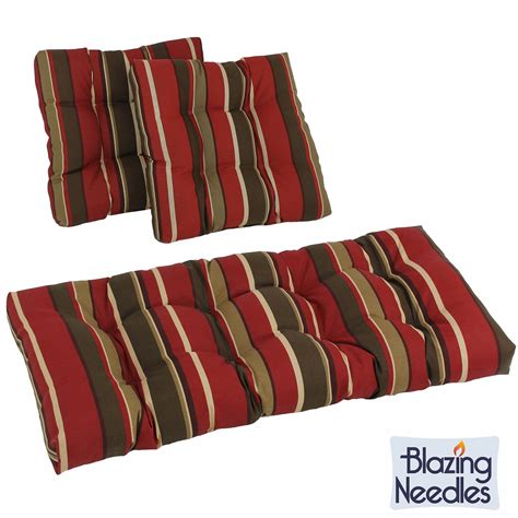 <strong>Outdoor</strong> UV Resistant Patio Bench / Swing <strong>Cushion</strong> is a brilliant way to add comfort and style to your favorite patio furniture. . Blazing needles outdoor cushions